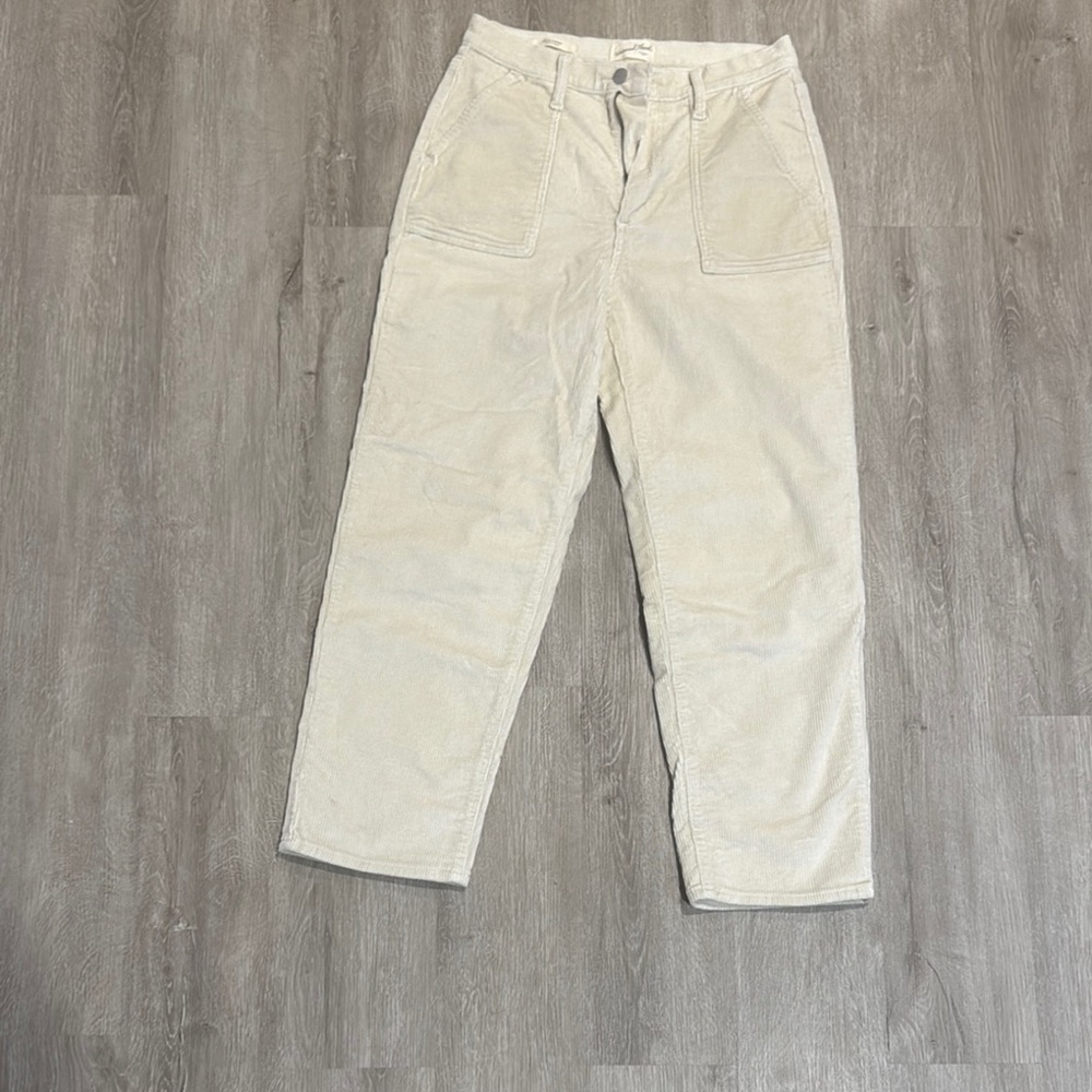 Universal Thread Cream Corduroy Pants